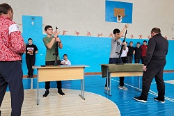 21 февраля в Каликинской школе состоялись военно-спортивные соревнования «А ну-ка, парни!» между учащимися 5-9 классов